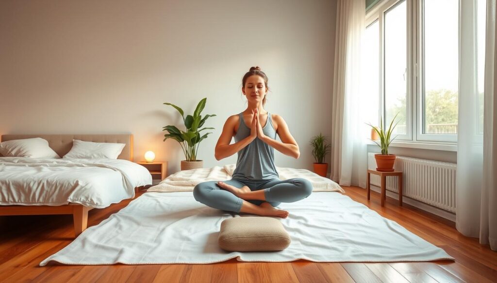 improved sleep with yoga